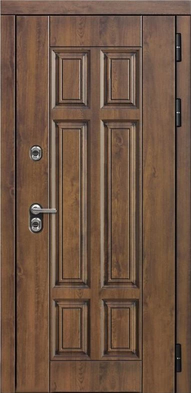 Входная дверь ДвериПРО Квадро фл-608 винорит white DPRO195606 внешняя сторона