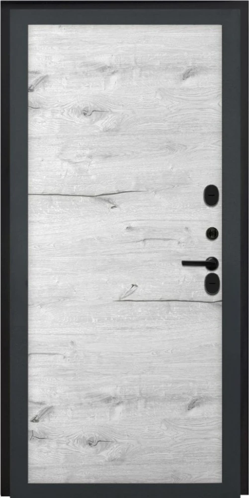 Входная дверь ДвериПРО Элфи Без фрезеровки Дуб арктик горизонт DPRO222677 внутренняя сторона