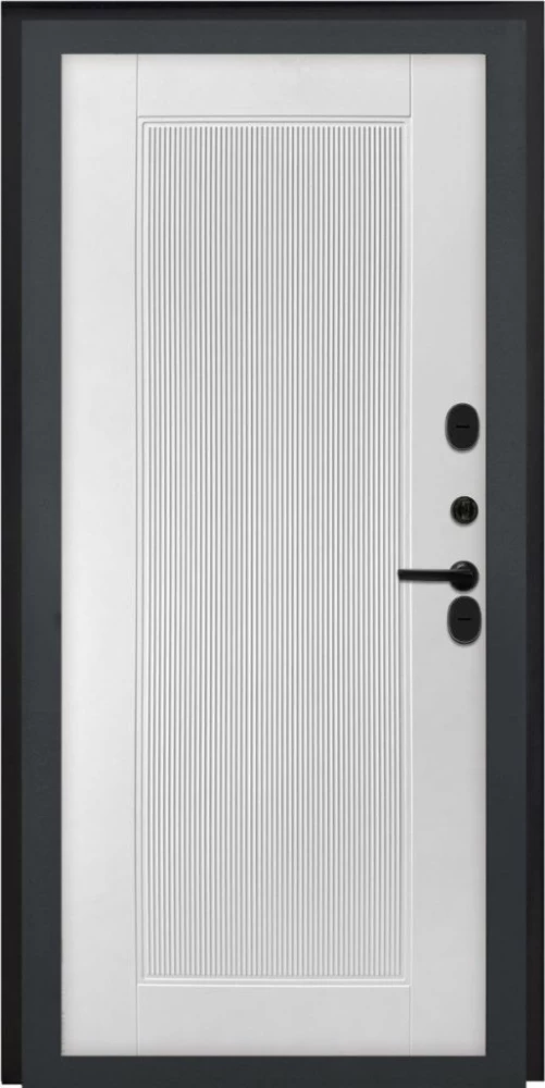 Входная дверь ДвериПРО Авеста ПВХ 10мм Астрод Velutto Bianco DPRO195694 внутренняя сторона