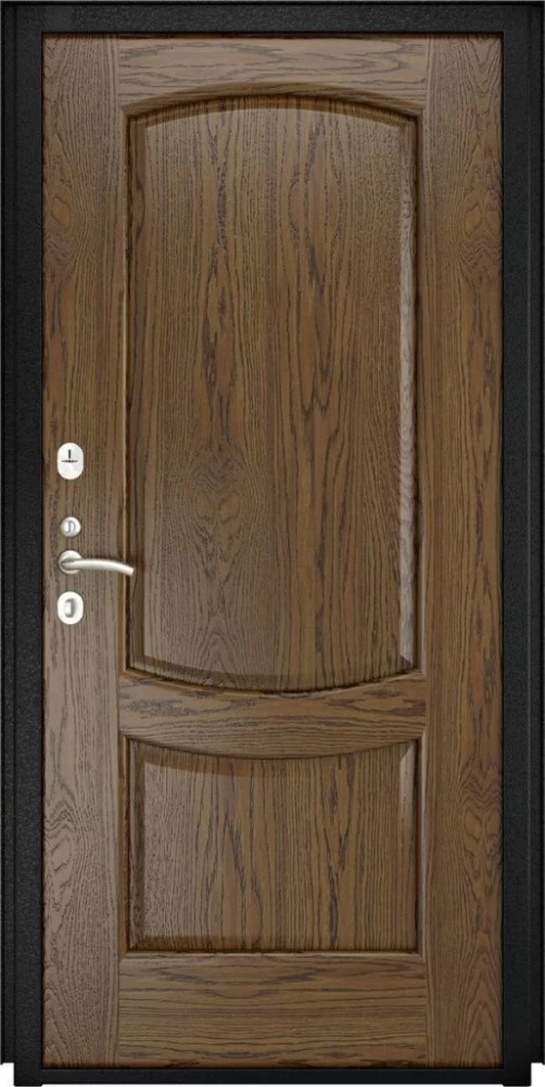 Входная дверь ДвериПРО Модель L-48 Лаура-2 (16мм, светлый мореный дуб) DPRO196009 внутренняя сторона