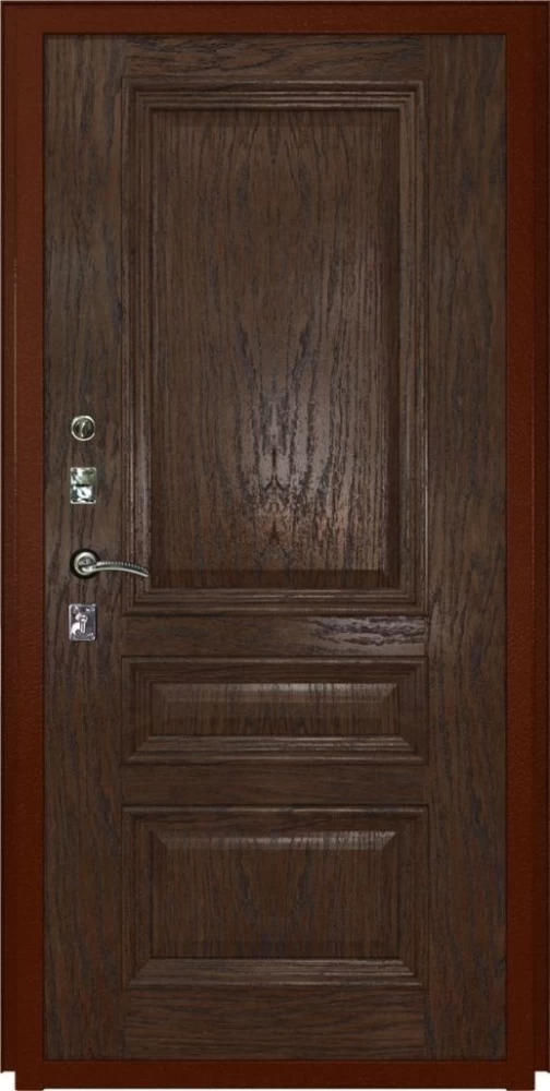 Входная дверь ДвериПРО Модель L-49 Фараон-2 (16мм, мореный дуб) DPRO195848 внутренняя сторона
