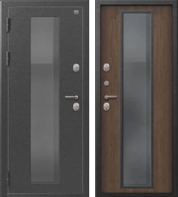 Дверь Термо-1000 Серебро антик - Миндаль